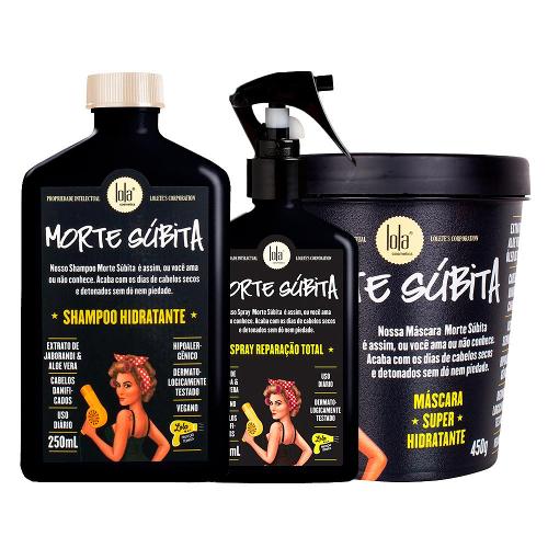 Kit Lola Cosmetics Hidratação Morte Súbita - 3 Produtos