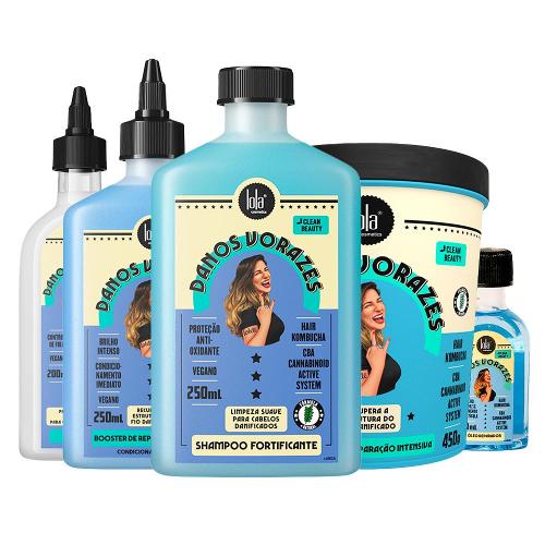 Kit Lola Cosmetics Reconstrução Danos Vorazes - 5 Produtos