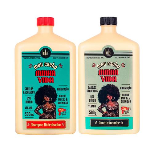 Kit Lola Cosmetics Hidratação Meu Cacho Minha Vida - Shampoo e Condicionador