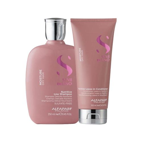 Kit Alfaparf Milano Professional Semi Di Lino Moisture - Shampoo e Condicionador