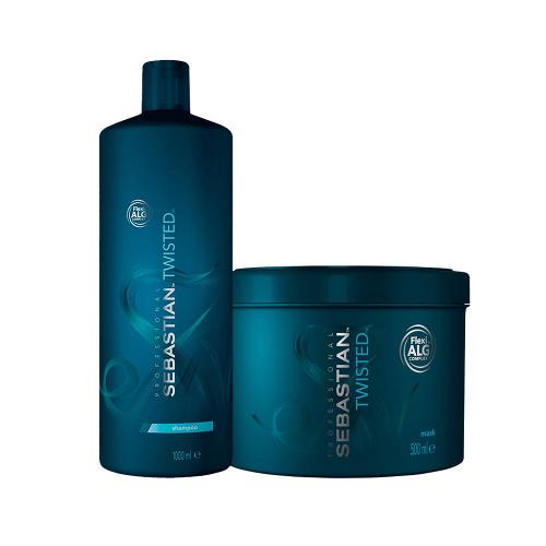 Kit Sebastian Professional Twisted - Shampoo e Máscara 500 ml