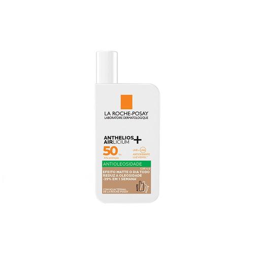 La Roche-Posay Anthelios Airlicium Protetor Solar Facial Antioleosidade FPS50 Cor 4.0 40ml
