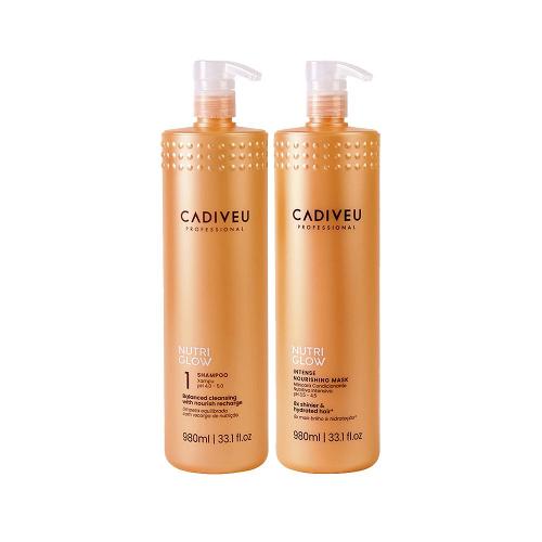 Kit Cadiveu Nutri Glow - Shampoo e Máscara de Nutrição 980ml