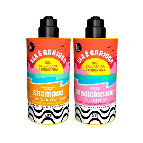 Kit Lola Ela é Carioca - Shampoo e Condicionador