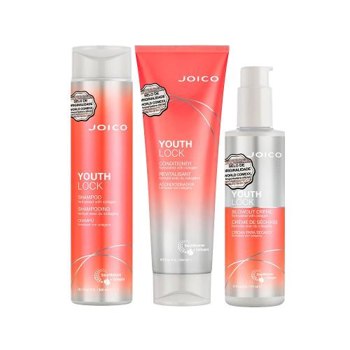Kit Youth Joico - Shampoo e Condicionador e Leave-in 177 ml