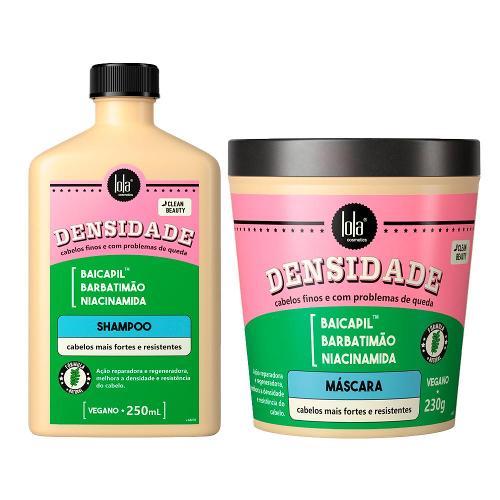 Kit Lola Cosmetics Reparação Densidade - Shampoo e Máscara