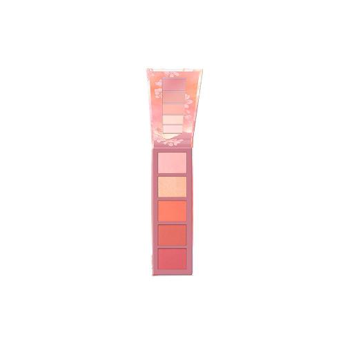Essence Peachy Blossom 5 Shades Paleta de Blush e Iluminador em Pó