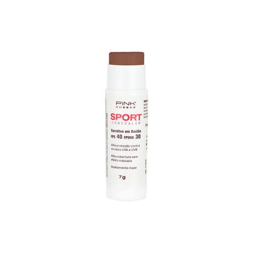 Pink Cheeks Sport Concealer FPS 40 FPUVA 30 C50 Corretivo em Bastão Cremoso com Protetor Solar Natural 7g