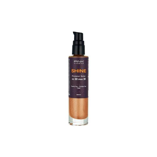 Pink Cheeks Shield FPS 50 FPUVA 30 Protetor Solar Corporal com Iluminador 50ml