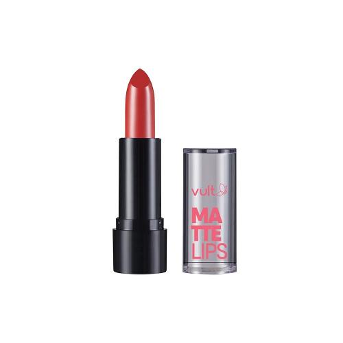 VULT BATOM MATTE LIPS 12 VERMELHO CARMIM 3,8G