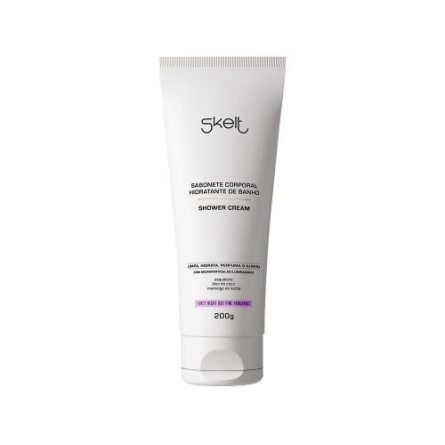Skelt Skin & Body Care Shower Cream Sabonete Corporal Hidratante de Banho 200g