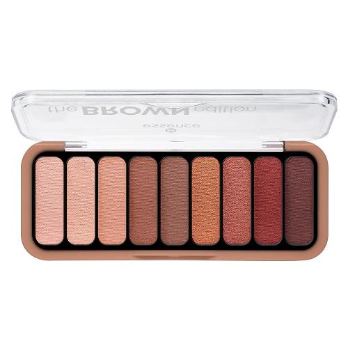Essence The Brown 9 Shades Paleta de Sombra em Pó