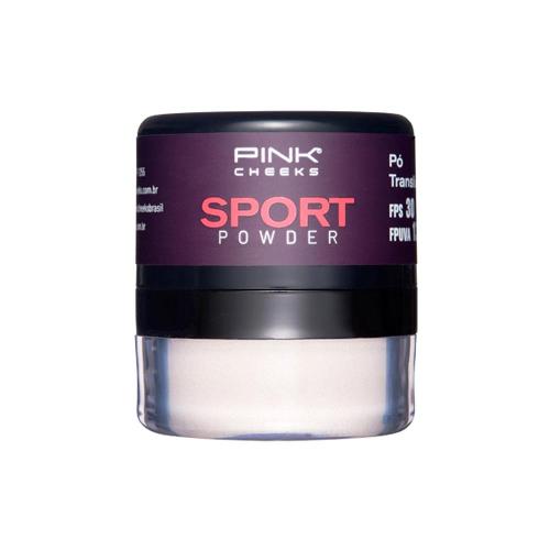 Pink Cheeks Sport Power FPS 30 FPUVA 13 Translúcido Pó Solto com Protetor Solar Matte 5g