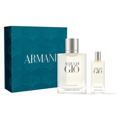 Kit Armani Acqua Di Giò Edt 100Ml + Edt 15Ml