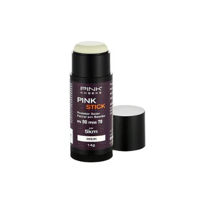 Pink Cheeks Pink Stick FPS 90 FPUVA 70 Incolor 5Km Protetor Solar Facial 14g