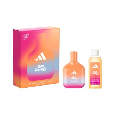 Kit Adidas Vibes Get Comfy Edt 100ml + Shower Gel 100ml