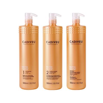 Kit Cadiveu Nutri Glow Shampoo 980ml + 2 Produtos