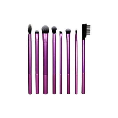 Real Techniques Everyday Eye Essentials Kit de Pincéis para Maquiagem Roxo