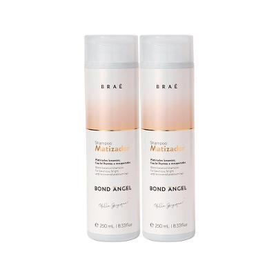 Kit Braé Bond Angel Shampoo Matizador 2X250ml