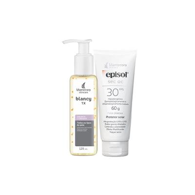 Kit Mantecorp Anti-Manchas Facial - Sabonete Líquido e Protetor Solar FPS30