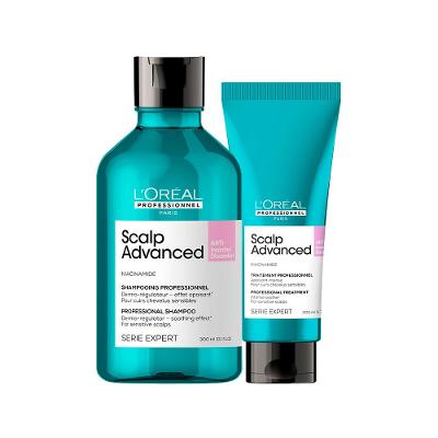 Kit L'Oréal Professionnel Serie Expert Scalp Advanced – Shampoo e Tratamento 200ml