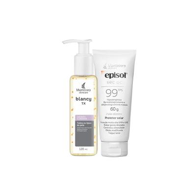 Kit Mantecorp Anti-Manchas Facial - Sabonete Líquido e Protetor Solar FPS99
