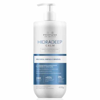 HIDRATANTE PARA CORPO E ROSTO PROFUSE HIDRADEEP CALM PELE SECA E SENSÍVEL 400G
