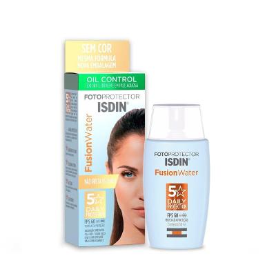 Isdin Protetor Solar Facial Fusion Water Oil Control FPS60 30ml