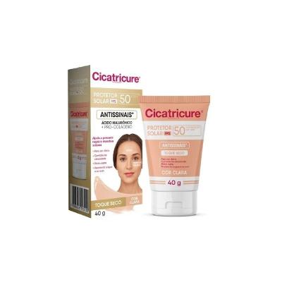Protetor Solar Corporal Cicatricure FPS 50 Cor Clara 40g