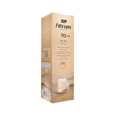Protetor Solar Filtrum Color FPS 70 Cor 2.0 50g