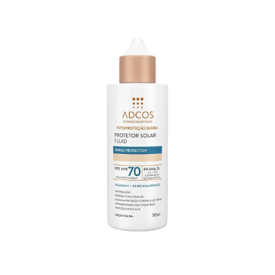 Protetor Solar Fluid Colors FPS 70 - Shield Protection – Beige 40ml