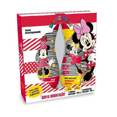 KIT NUTRIEX SHAMPOO 250ML + CONDICIONADOR 230ML MINNIE HIDRATANTE -  2 PRODUTOS