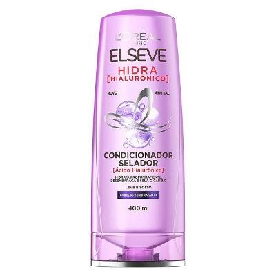 CONDICIONADOR ELSEVE HIDRA SELADOR HIALURÔNICO COM 400ML