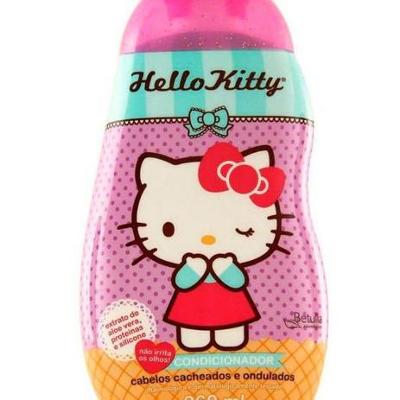 HELLO KITTY CONDICIONADOR - CABELOS CACHEADOS E ONDULADOS - 260ML