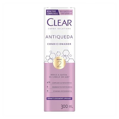 Condicionador Antiqueda Clear Women Derma Solutions Passo 2 300Ml