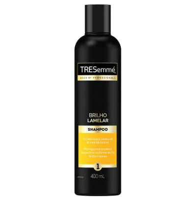 Shampoo Tresemmé Brilho Lamelar Frasco 400ml