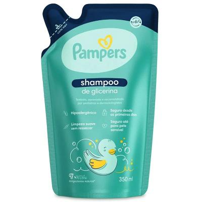 Shampoo Pampers Glicerina Refil 350ml