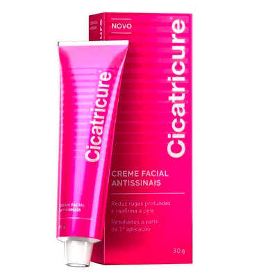 CICATRICURE CREME FACIAL ANTISSINAIS 30G