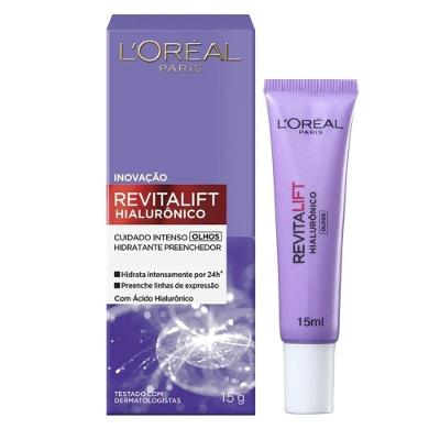 CREME ANTI-IDADE PARA OLHOS L'ORÉAL PARIS - REVITALIFT HIALURÔNICO - 15G