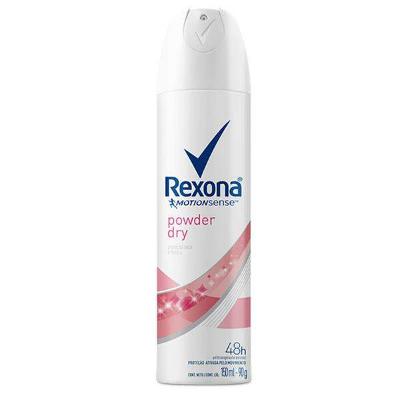 DESODORANTE ANTITRANSPIRANTE AEROSOL REXONA POWDER DRY FEMININO 150ML