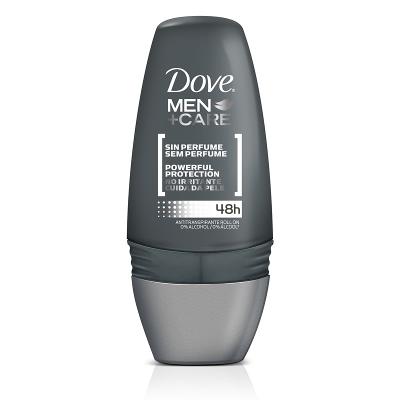 DESODORANTE ANTITRANSPIRANTE ROLL-ON DOVE MEN+CARE SEM PERFUME 50ML