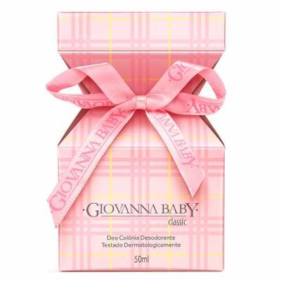 DEO COLÔNIA DESODORANTE GIOVANNA BABY CLASSIC 50ML
