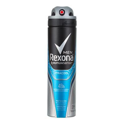 DESODORANTE ANTITRANSPIRANTE AEROSOL REXONA MEN XTRACOOL MASCULINO 150ML