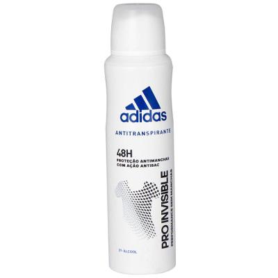 DESODORANTE AEROSOL ADIDAS INVISIBLE FEMININO 150ML
