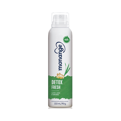 DESODORANTE AEROSOL MONANGE DETOX FRESH 150ML