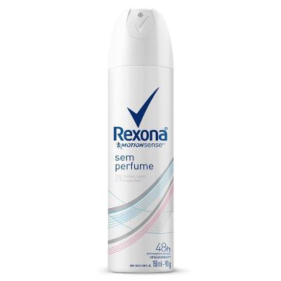 DESODORANTE FEMININO ANTITRANSPIRANTE AEROSOL REXONA SEM PERFUME 150ML