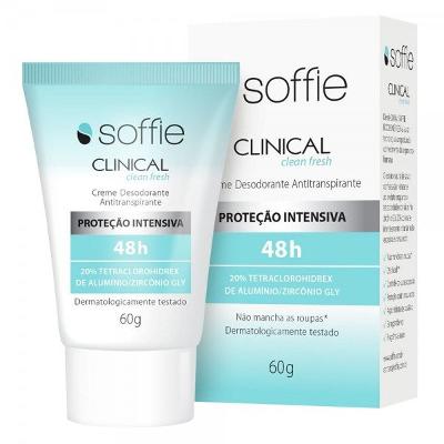DESODORANTE SOFFIE CLINICAL CLEAN FRESH 60G