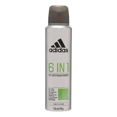Adidas Desodorante Antitranspirante 6 In 1 Masculino 150ml