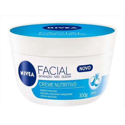 NIVEA CREME NUTRITIVO - HIDRATANTE FACIAL 100G