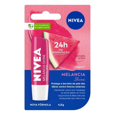 Nivea Protetor labial shine melancia 4,8g